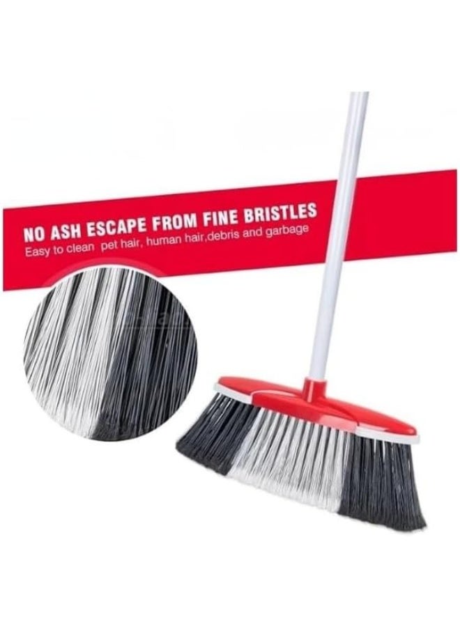 مكنسة زاوية تجارية ومنزلية بمقبض طويل - تنظيف فعال للمطبخ، والجراج، والفناء، والساحة، والمكتب - شعيرات متينة لجميع أنواع الأرضيات - Image 5